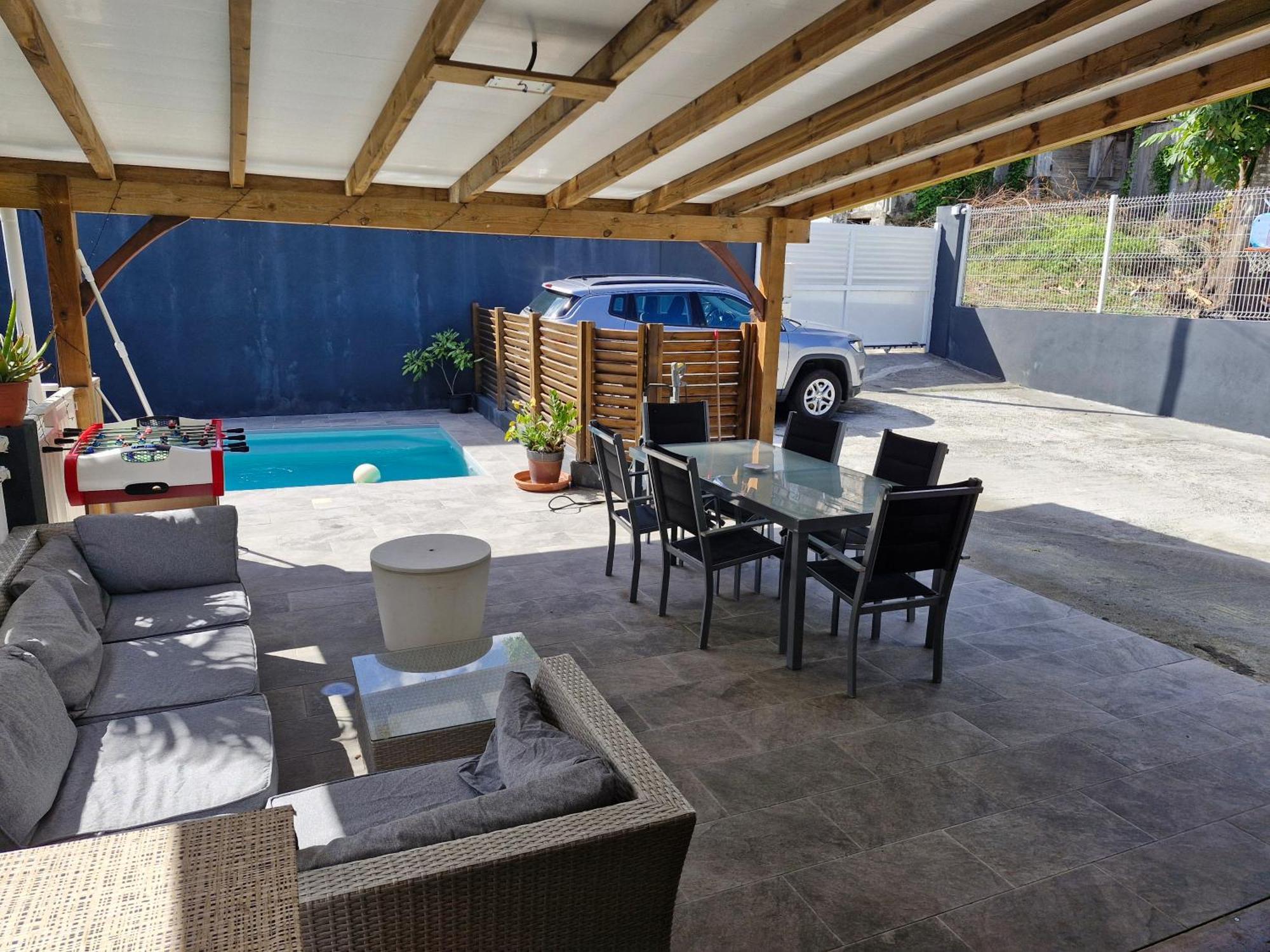 Chambres D'Hotes Dans Villa A Chateauboeuf Fort-de-France Exteriör bild